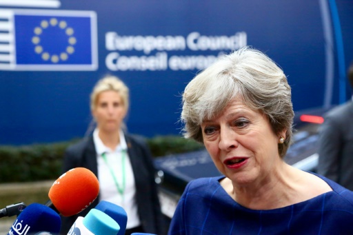 May veut faire des “projets ambitieux” avec les 27 pour les négociations du Brexit