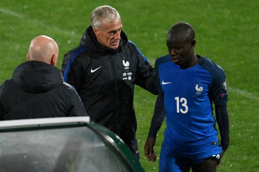 Mondial-2018: blessure musculaire pour Kanté, remplacé par Rabiot