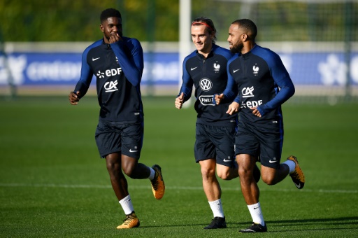 Mondial-2018: Tolisso et Lacazette titulaires contre la Bulgarie