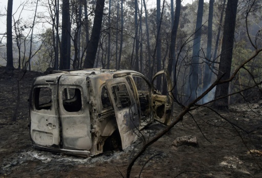 Près de 40 morts dans des incendies au Portugal et en Espagne