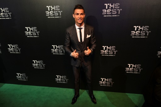Prix Fifa: Cristiano Ronaldo sacré meilleur joueur de l’année 2017