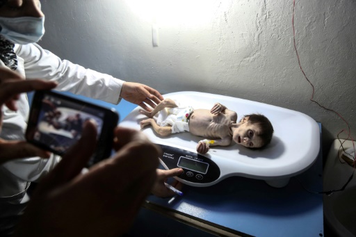Syrie: plus de 1.100 enfants souffrent de malnutrition dans la Ghouta assiégée (UNICEF)