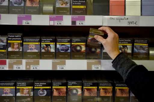 Les cigarettes augmentent en moyenne de 30 centimes d’euros par paquet dès lundi