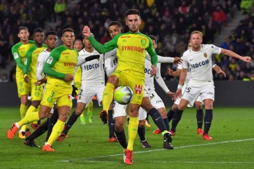 Ligue 1: Nantes se relance et enfonce Monaco