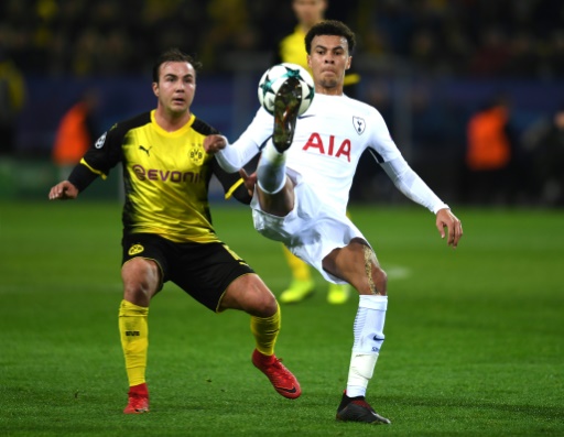 Ligue des champions: battu par Tottenham, Dortmund KO pour le compte