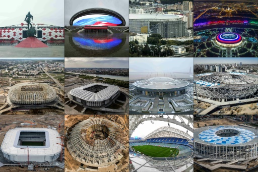 Mondial-2018 : stades, du joyau Loujniki au retardataire Samara