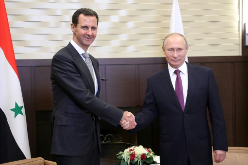 Poutine rencontre Assad à la veille d’un sommet Russie-Iran-Turquie sur la Syrie