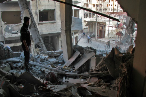 Syrie: 4 civils tués par des frappes aériennes dans la Ghouta