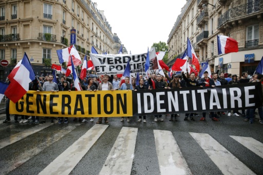 Une manifestation de Génération Identitaire interdite samedi à Paris (préfecture de police)