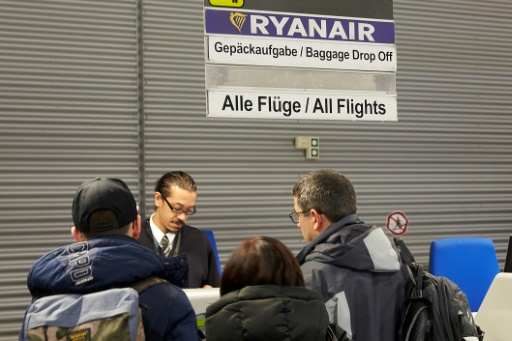 Allemagne: trafic peu perturbé par la grève des pilotes de Ryanair