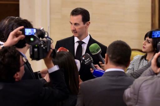 Assad s’en prend à Paris, l’accuse de “soutien au terrorisme”