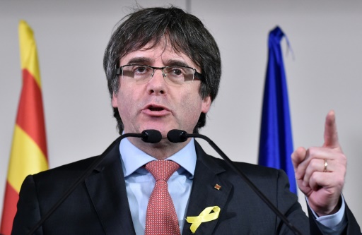 Carles Puigdemont, président catalan qui a réussi son retour