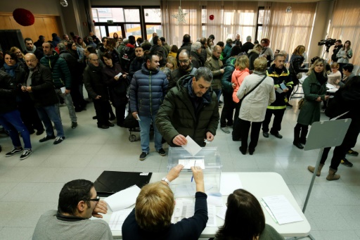 Catalogne: les séparatistes majoritaires en sièges selon des résultats partiels