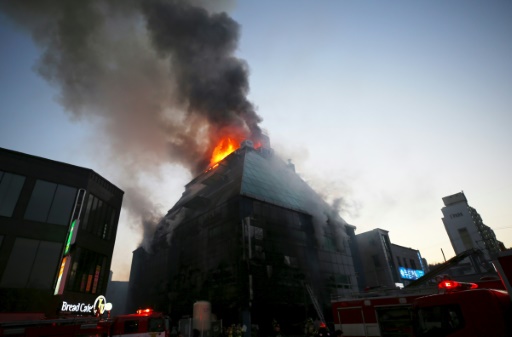 Corée du Sud: 29 morts dans l’incendie d’un immeuble
