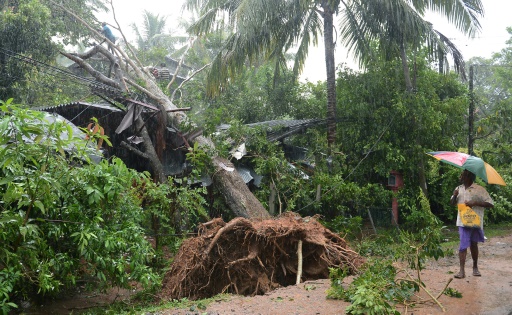 Inde/Sri Lanka: le bilan du cyclone s’alourdit à 26 morts