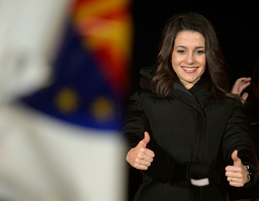 Inés Arrimadas, opposante résolue des indépendantistes catalans