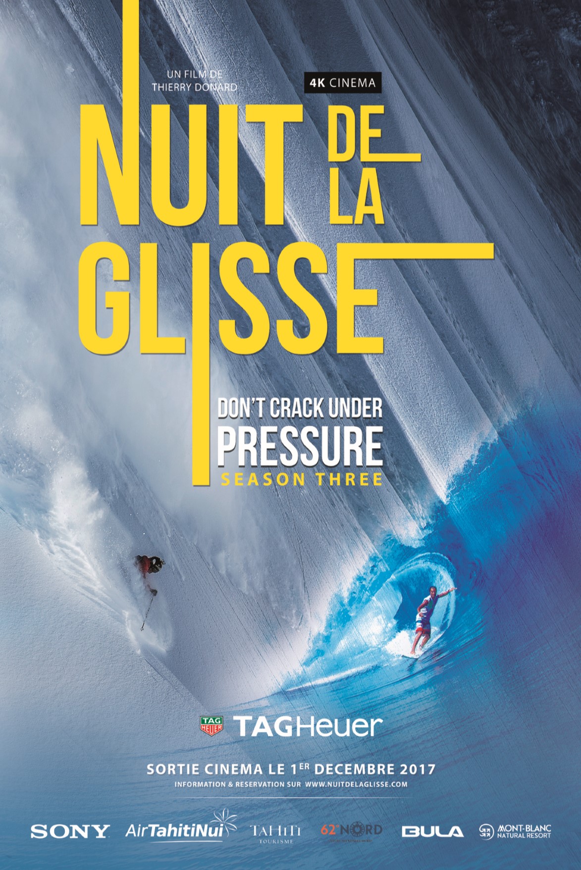 LA NUIT DE LA GLISSE Don’t Crack Under Pressure season three