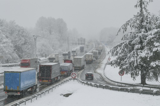 Neige: difficultés de circulation en Auvergne-Rhône-Alpes