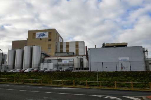 Salmonelle chez Lactalis: une ville et une usine à cran