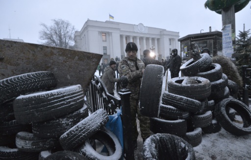 Ukraine: 16 blessés dans des heurts entre policiers et partisans de Saakachvili