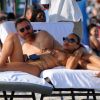 David Guetta et sa chérie Jessica Ledon : petit maillot et fesses à l’air pour un joli moment à la plage