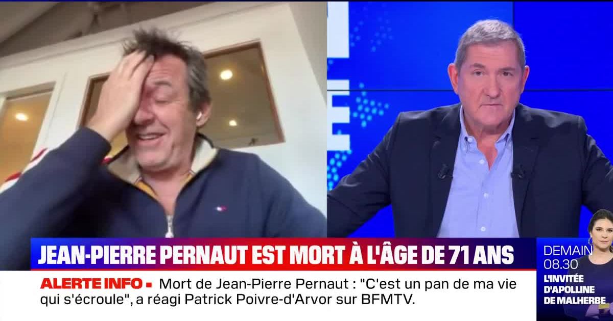 En larmes, Jean-Luc Reichmann évoque la mort de Jean-Pierre Pernaut : “J’arrive pas à réaliser”