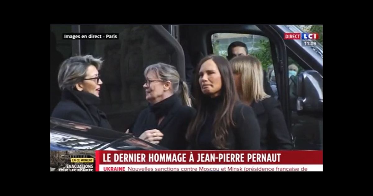 Obsèques de Jean-Pierre Pernaut : Nathalie Marquay digne face au cercueil, images bouleversantes